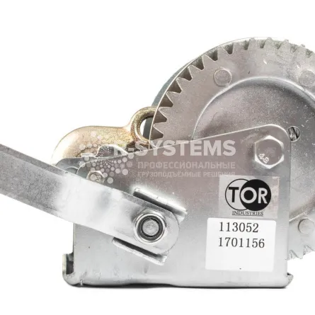 Лебедка ручная барабанная TOR ЛН-2500 (LHW) г/п 1 т, L=20 м - дополнительное фото 1