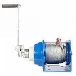 Лебедка ручная барабанная TOR ЛТ-0,5 (JHW) г/п 0,5 т, L=40 м — фото превью