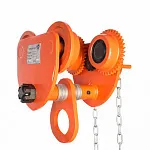 Тележка для тали TOR тип Б (GCL) с цепным приводом г/п 10 т, L=12 м — фото превью