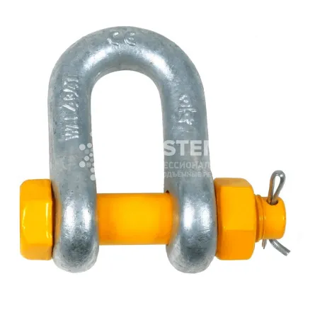 Скоба прямая с болтом и гайкой G-2150 Haklift SAK05SLBP г/п 0,5 т - основное фото