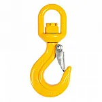 Крюк с защелкой и вертлюгом Haklift SALKL22 г/п 15 т, 8 класс — фото превью