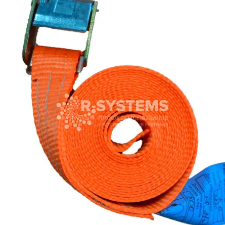 Ремень кольцевой с пружинной стяжкой 6 м, 250 кг, лента 25 мм - дополнительное фото 1