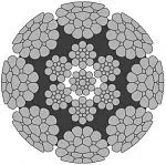 Стальной канат PYTHON Super 8S (8xK25) 34 мм, sZ Galv, 1960 N/mm2 — фото превью