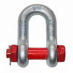 Скоба прямая с болтом и гайкой G-2150 г/п 6,5 т — фото превью