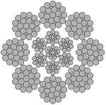 Стальной канат PYTHON Flameshield 8 (8x25) 26 мм, zS Galv, 1960 N/mm2 — фото превью