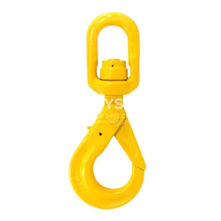 Крюк самозакрывающийся с вертлюгом Haklift VAKL10 г/п 3,15 т, 8 класс - дополнительное фото 1