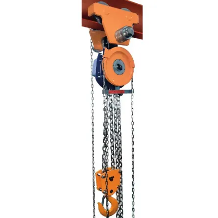 Таль ручная шестеренная передвижная СВПК ТРШБМ г/п 5 т, L=9 м - дополнительное фото 1