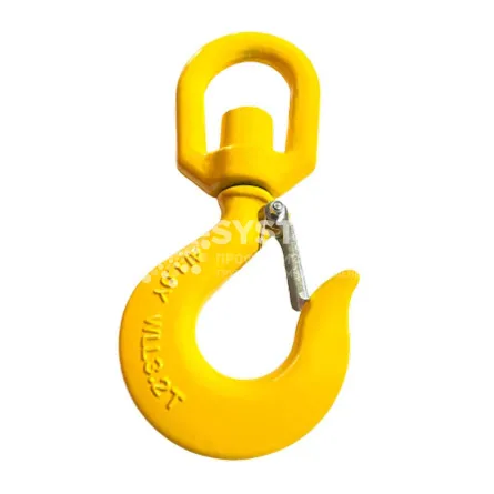Крюк с защелкой и вертлюгом 322А г/п 11 т - основное фото