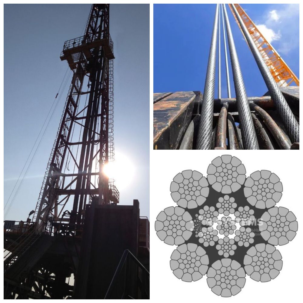 Канаты для нефтегазовой отрасли: инструкция по выбору талевого каната для буровой установки