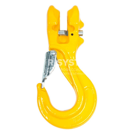 Крюк чалочный с защелкой и вилкой Haklift SALKH10 г/п 3,15 т, 8 класс - основное фото