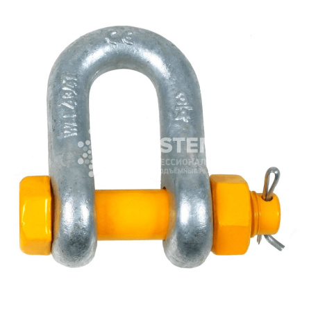 Скоба прямая с болтом и гайкой G-2150 Haklift SAK95SLBP г/п 9,5 т - основное фото