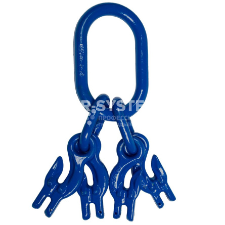 Концевое звено с 4 крюками-укоротителями Haklift NRLIA413L г/п 14 т, 10 класс - основное фото